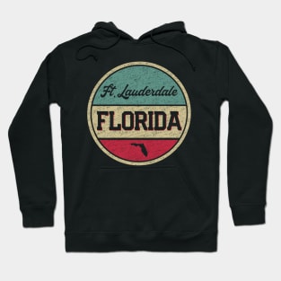 Ft Fort Lauderdale Florida 70'S 80'S Hoodie